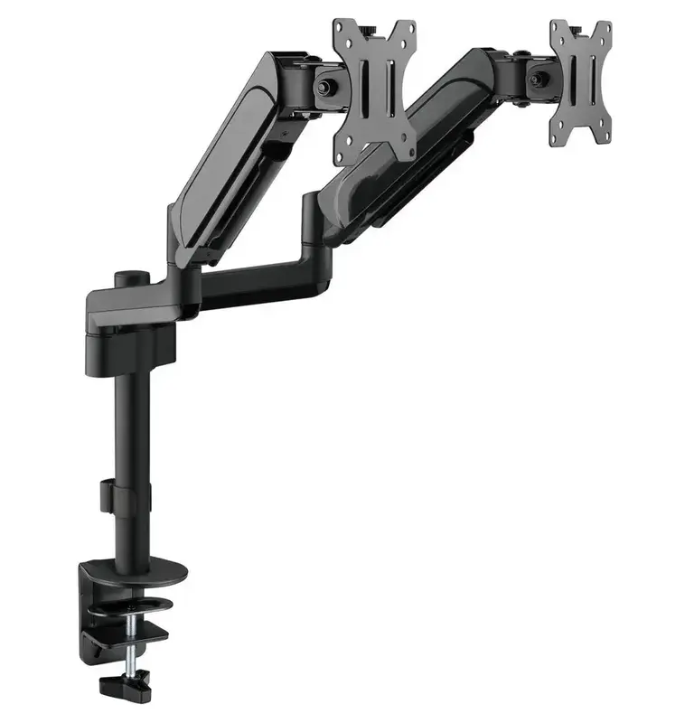 Настільне кріплення для двох моніторів OfficePro MA722B 17-32" 1-9 кг Black - фото - №1