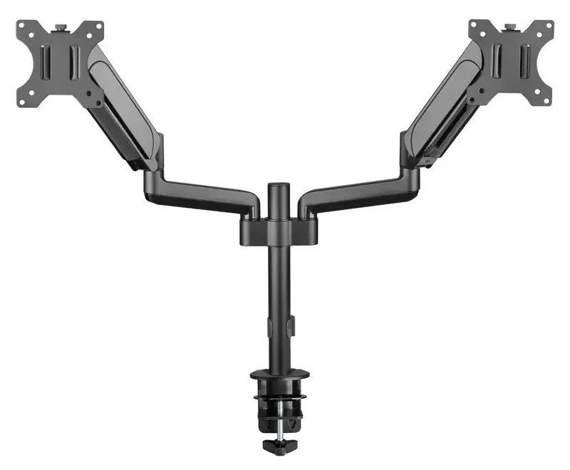 Настільне кріплення для двох моніторів OfficePro MA722B 17-32" 1-9 кг Black - фото - №2