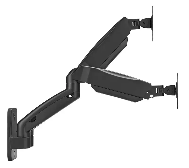 Настінне кріплення для двох моніторів OfficePro MA312B 17-32" 2-9 кг Black - фото - №2