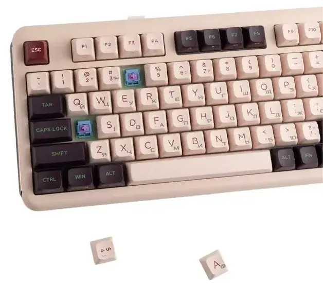 Клавиатура беспроводная KZZI Z98 UA-ENG (Rainbow Switch) Nezuko