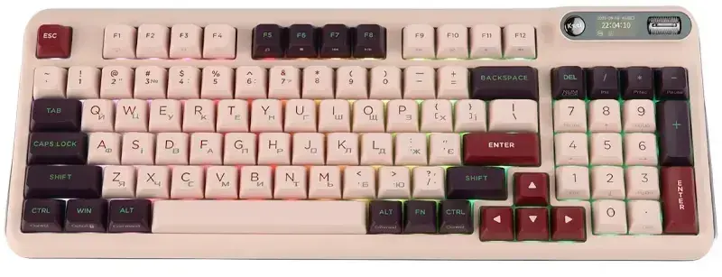 Клавиатура беспроводная KZZI Z98 UA-ENG (Rainbow Switch) Nezuko