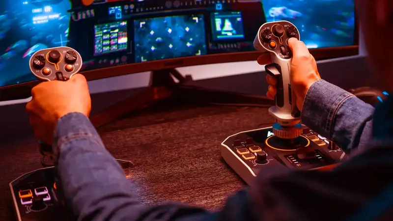 Комплект Thrustmaster SOL-R 2 HOSAS PC - фото - №1