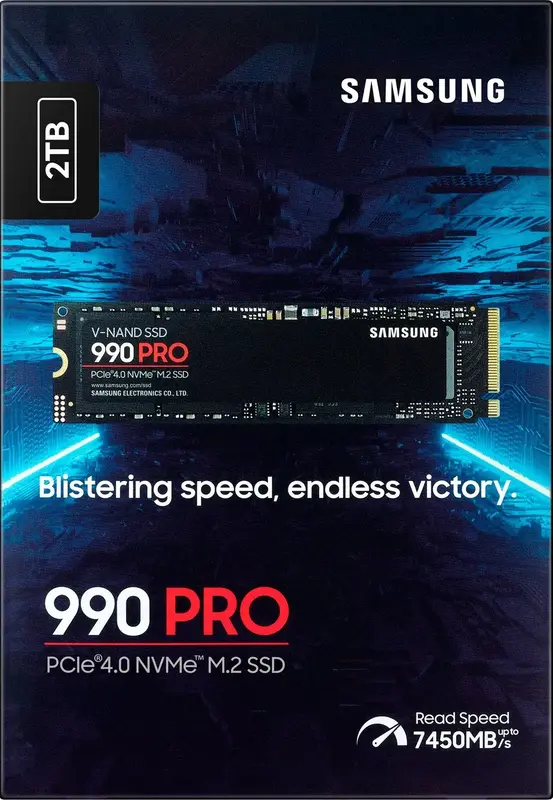 SSD накопитель Samsung M.2 2TB PCIe 4.0 990PRO - фото - №6