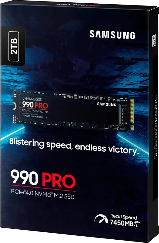 SSD накопитель Samsung M.2 2TB PCIe 4.0 990PRO - фото - №5