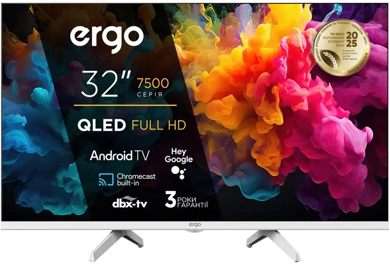 Телевізор Ergo 32JFQ7510 - фото - №1