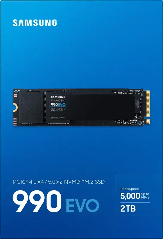 SSD накопичувач Samsung M.2 2TB PCIe 4.0 990EVO - фото - №6