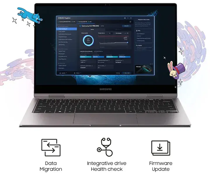 SSD накопичувач Samsung M.2 2TB PCIe 4.0 990EVO - фото - №2