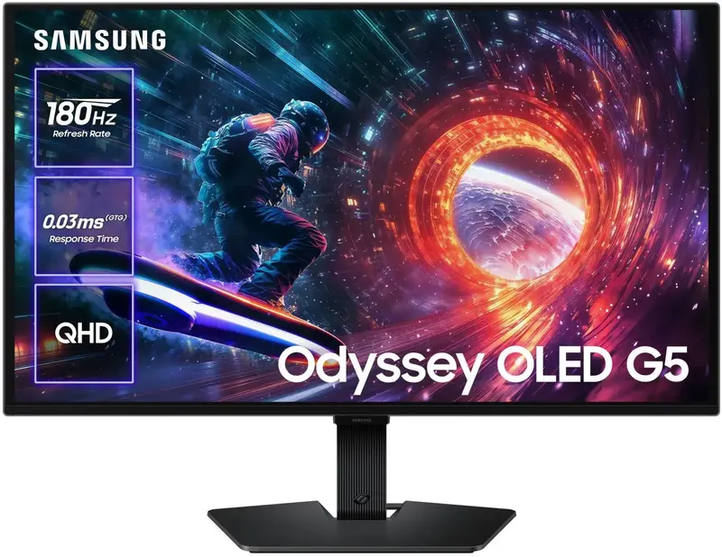 Монітор 27" Samsung Odyssey OLED G5 (LS27FG502SIXUA) - фото - №0