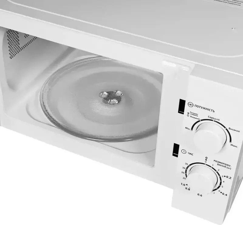 Микроволновая печь Grunhelm 20MX750-W - фото - №4