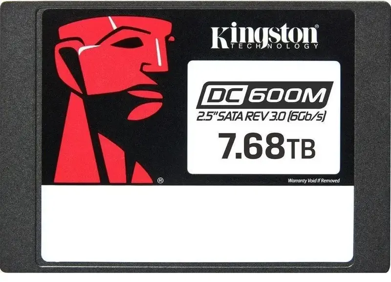 SSD накопичувач Kingston 7680GB DC600M 2.5" Enterprise SATA (SEDC600M/7680G) - фото - №0