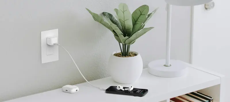 Ун. МЗП Belkin 20Вт USB-C PD PPS, білий - фото - №5