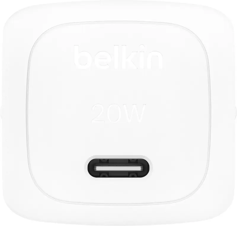 Ун. МЗП Belkin 20Вт USB-C PD PPS, білий - фото - №4