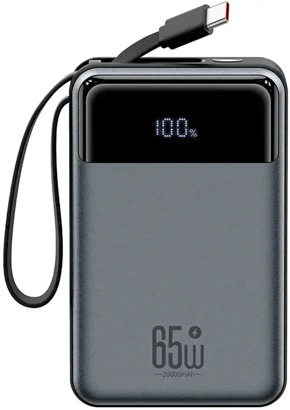 Порт.ЗП 20000mAh XO PR267 Сірий - фото - №0