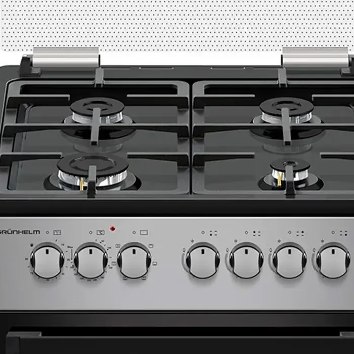 Плита комбинированная Grunhelm F661234GB - фото - №2