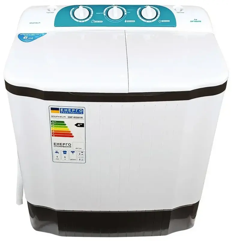 Пральна машина GWF-WS601W TOP - фото - №4