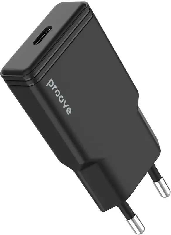 Ун. МЗП Proove Slender 20W Type-C чорний - фото - №3