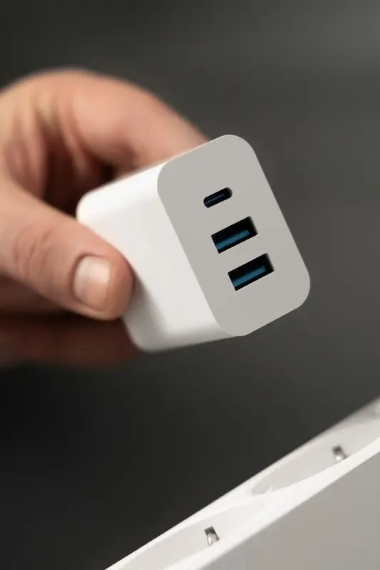 Ун. МЗП Proove Rapid 30W 2xUSB-A + Type-C белый - фото - №8