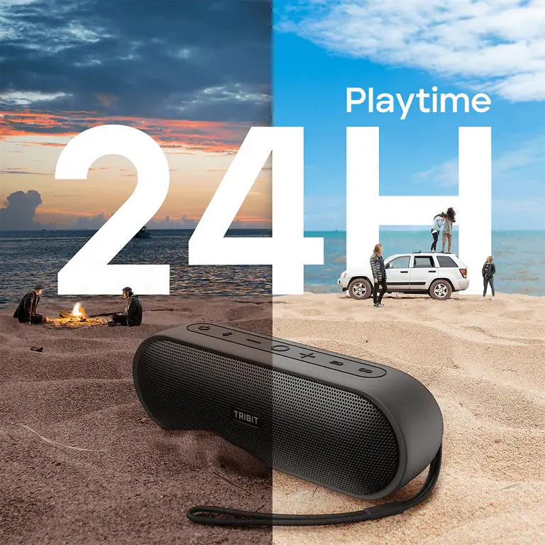 Портативна колонка Tribit XSound Plus BTS65 Black - фото - №5