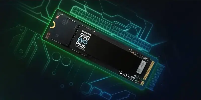 SSD накопичувач Samsung 990 Evo Plus 1TB M.2 PCIe 4.0 x4/5.0 x2 NVMe 2.0 V-NAND TLC (MZ-V9S1T0BW) - фото - №2