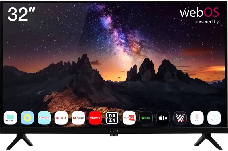 Телевізор Vinga S32HD26BWEB - фото - №0