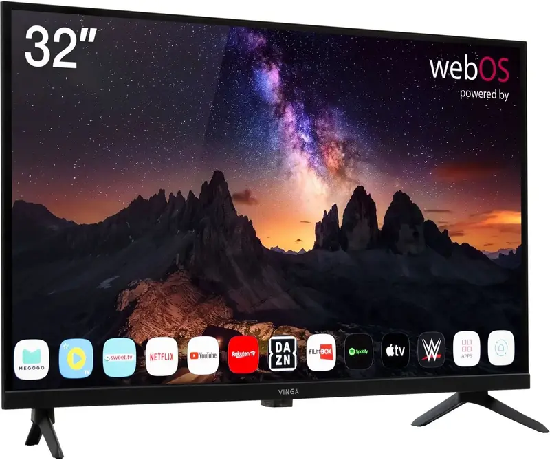 Телевізор Vinga S32HD26BWEB - фото - №1