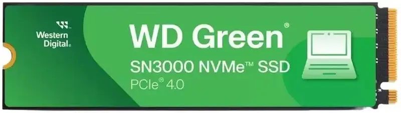 SSD накопичувач WD M.2 1TB PCIe 4.0 Green SN3000 - фото - №0
