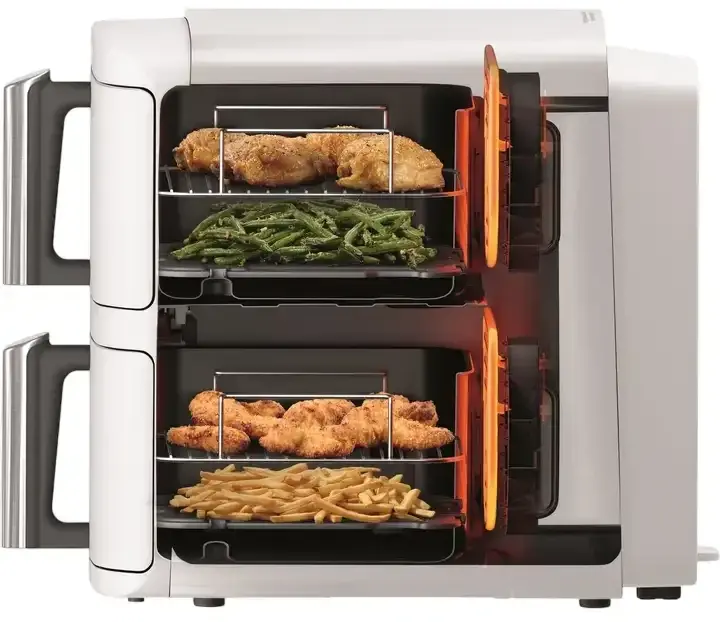 Мультипіч Ninja Double Stack XL 2-Level Air Fryer 9,5 л SL400EUWH - фото - №9