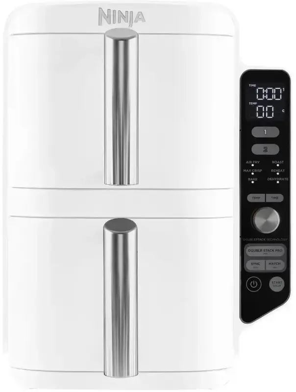 Мультипіч Ninja Double Stack XL 2-Level Air Fryer 9,5 л SL400EUWH - фото - №0