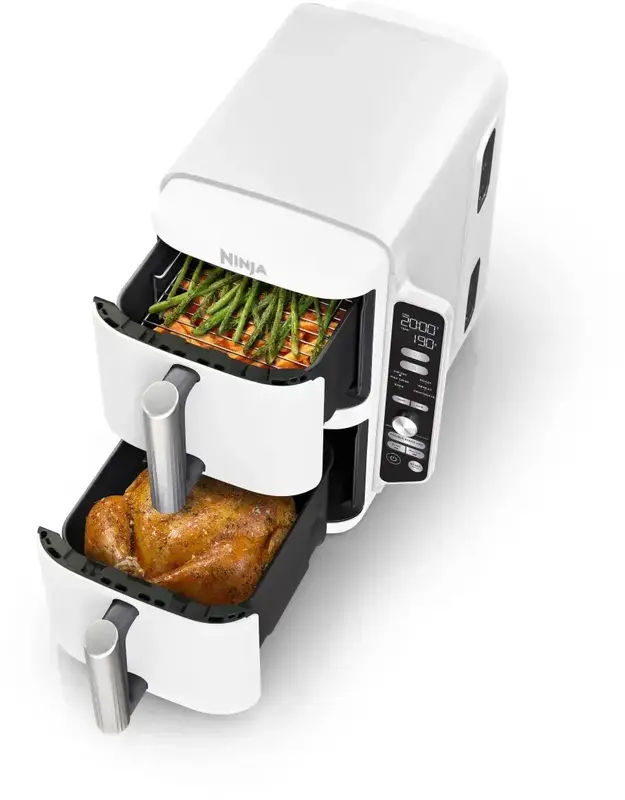 Мультипіч Ninja Double Stack XL 2-Level Air Fryer 9,5 л SL400EUWH - фото - №7