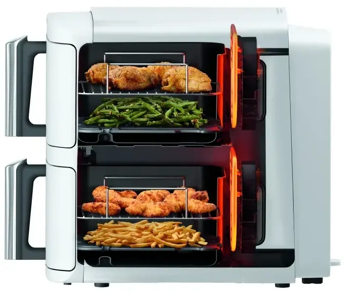 Мультипіч Ninja Double Stack XL 2-Level Air Fryer 9,5 л SL400EUWH - фото - №5