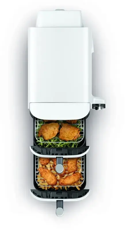 Мультипіч Ninja Double Stack XL 2-Level Air Fryer 9,5 л SL400EUWH - фото - №4
