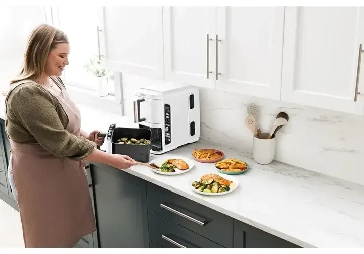 Мультипіч Ninja Double Stack XL 2-Level Air Fryer 9,5 л SL400EUWH - фото - №2