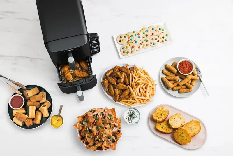 Мультипечь Ninja Double Stack 2-Level Air Fryer 7,6 л SL300EU - фото - №4