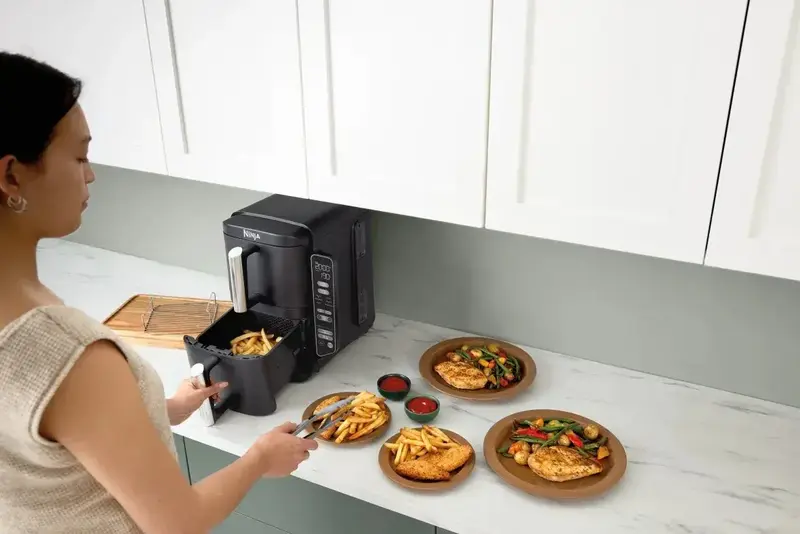 Мультипечь Ninja Double Stack 2-Level Air Fryer 7,6 л SL300EU - фото - №3