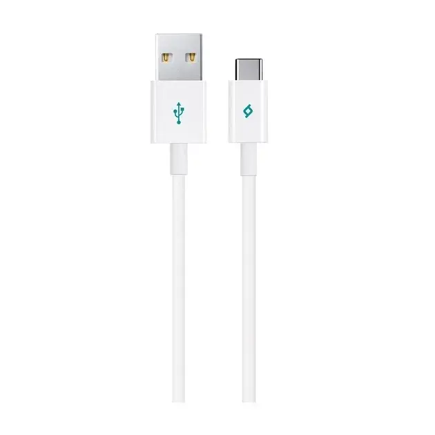 Kабель USB to USB-C Ttec (2DK12B) 1.2M бiлий - фото - №1