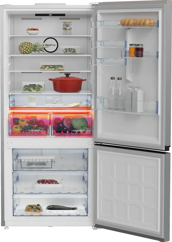 Холодильник Beko RCNE730E40SXP - фото - №3