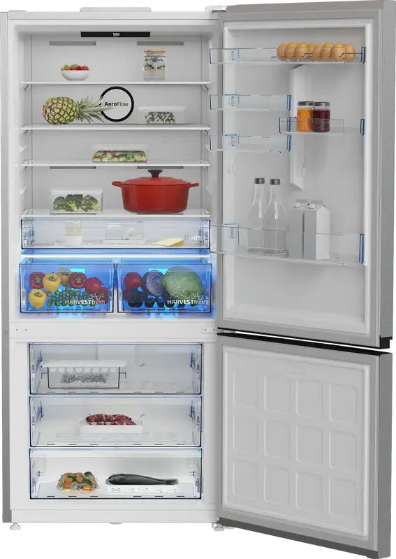 Холодильник Beko RCNE730E40SXP - фото - №4