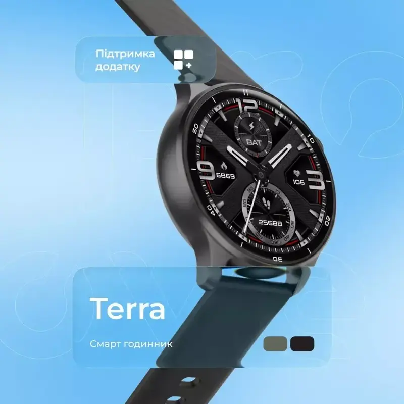 Смарт Годинник Proove Terra with GPS black - фото - №8