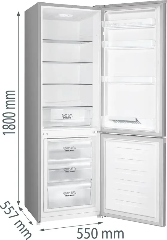 Холодильник Gorenje RK58DPS4 - фото - №3