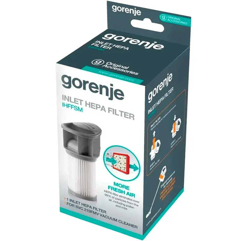Фільтр пилососа GORENJE HEPA IHFFSM - фото - №1