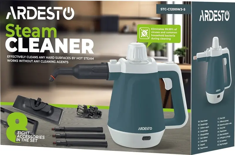 Пароочисник ARDESTO STC-C1200W3-5 - фото - №18