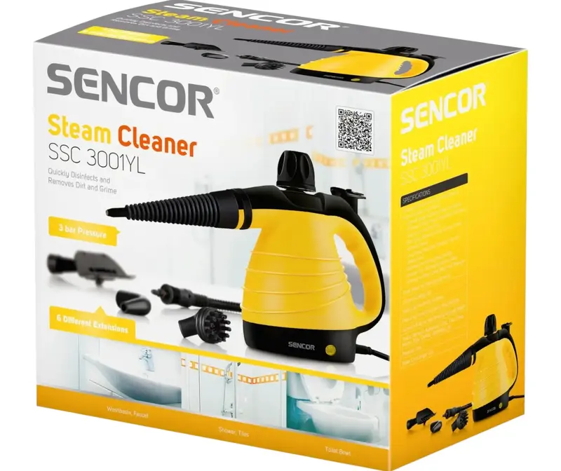 Пароочисник Sencor SSC3001YL - фото - №4