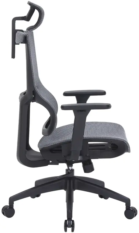 Крісло офісне Officepro Elegant OC660-B-DG-DG Black/Dark Gray - фото - №5