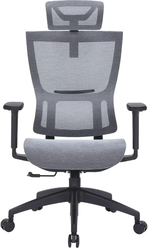 Крісло офісне Officepro Elegant OC660-B-DG-DG Black/Dark Gray - фото - №0