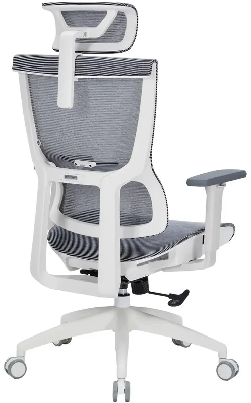 Кресло офисное Officepro Elegant OC660-W-DG-DG White/Dark Gray - фото - №2