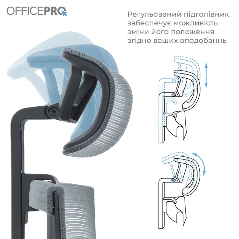 Кресло офисное Officepro Balance OC620-B-DG-DG Black/Dark Gray - фото - №10