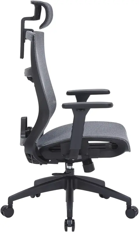 Кресло офисное Officepro Balance OC620-B-DG-DG Black/Dark Gray - фото - №4