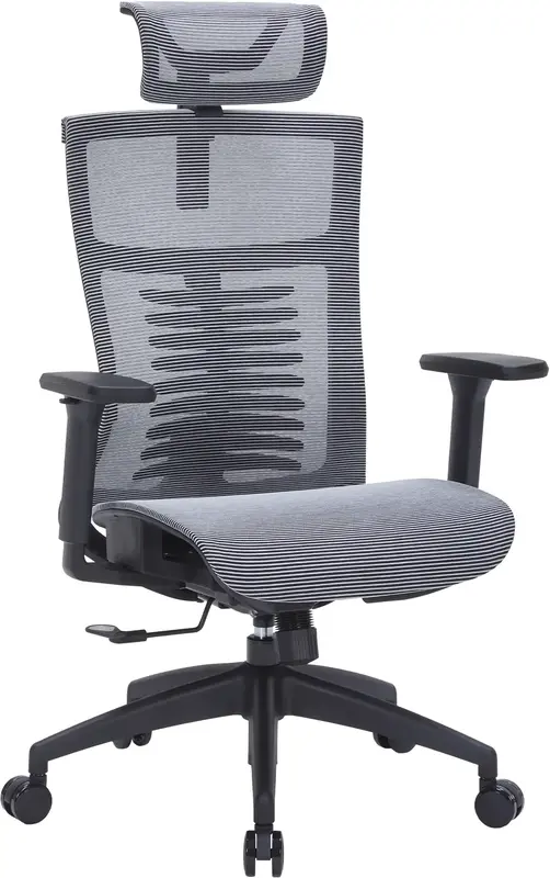 Кресло офисное Officepro Balance OC620-B-DG-DG Black/Dark Gray - фото - №5