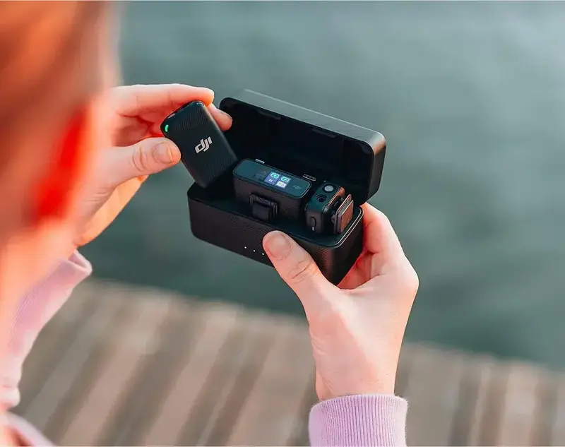 Мікрофонна система DJI Mic Mini (2 TX+1 RX+Charging Case) - фото - №6