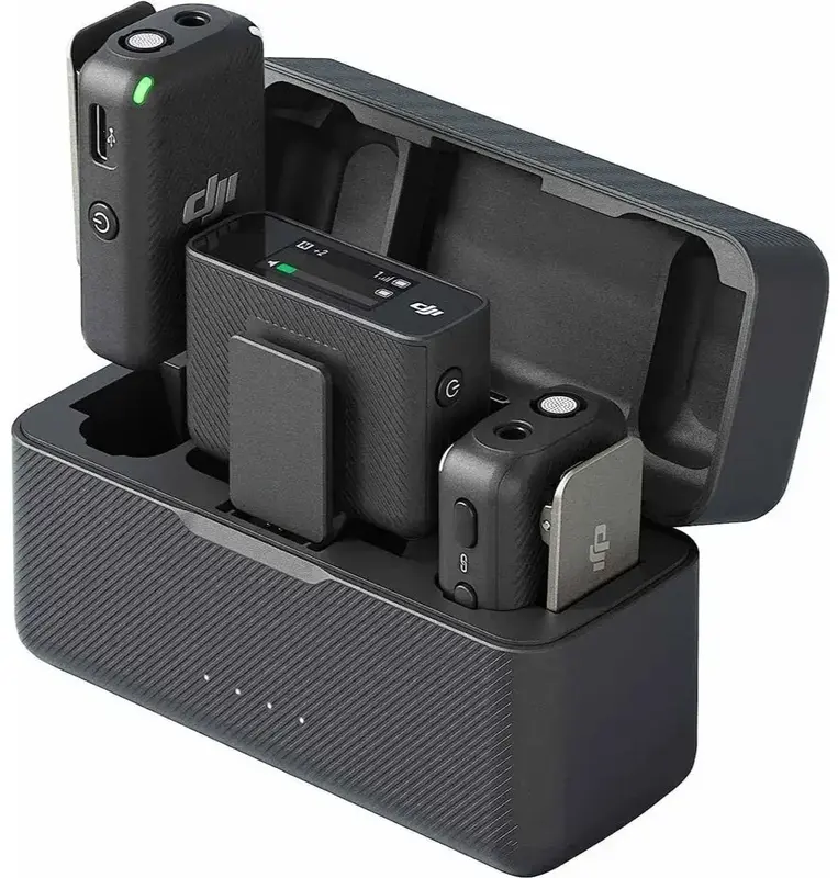 Мікрофонна система DJI Mic Mini (2 TX+1 RX+Charging Case) - фото - №4